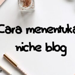 Cara Menentukan Niche Blog